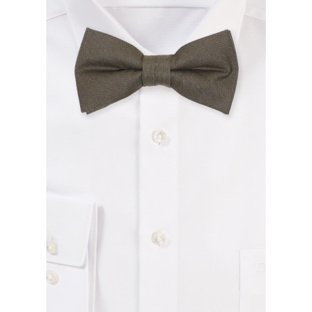 Martini Olive Bow Tie for Kids ages 2-10