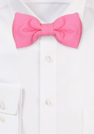 Bright Bon Bon Pink Bowtie for Boys