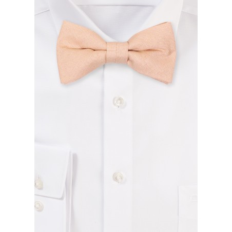 Tan Kids Bow Tie to Match Color Golden