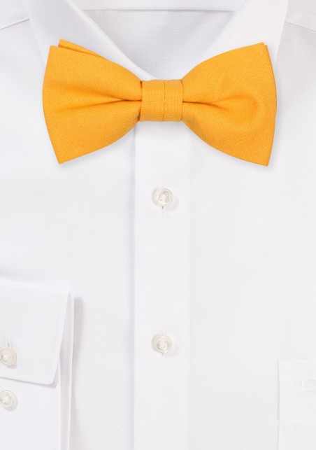 Kids Bowtie in Marigold