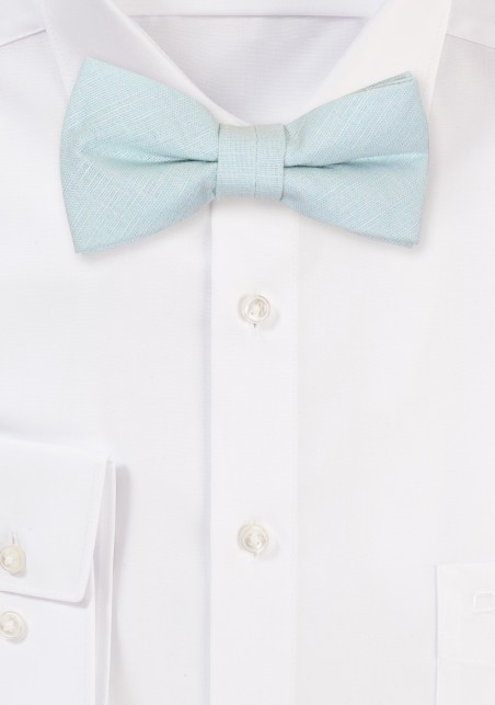 Agave Kids Bow Tie in Matte Linen