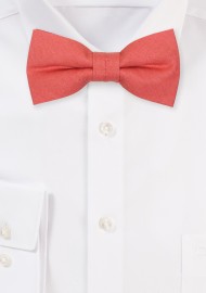 Sienna Colored Kids Bowtie in Linen
