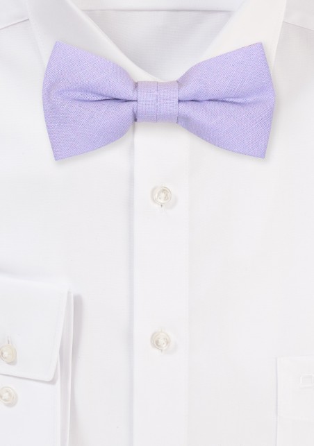 Iris Linen Bow Tie for Boys