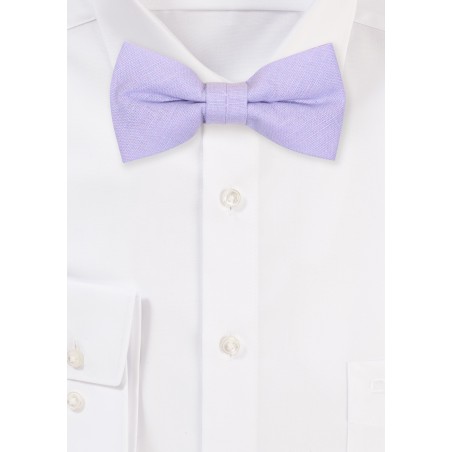 Iris Linen Bow Tie for Boys