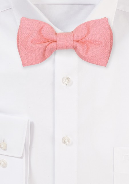Rosette Linen Bowtie for Kids and Toddlers