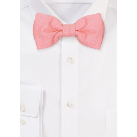 Rosette Linen Bowtie for Kids and Toddlers