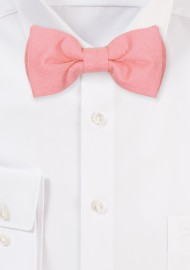 Rosette Linen Bowtie for Kids and Toddlers
