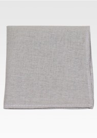 Moss Green Pocket Square in 100% Linen