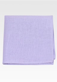 Linen Suit Pocket Square in Iris