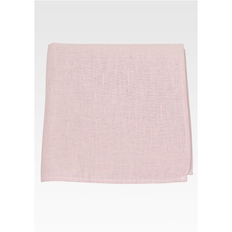 Almond Linen Pocket Square