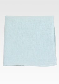 Agave Pocket Square | Linen Pocket Hanky in Agave