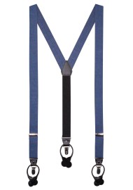 Wedding Linen Suspenders in Neptune