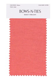 100% Linen Fabric Swatch in Sienna
