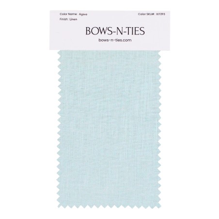 100% Linen Fabric Swatch in Agave