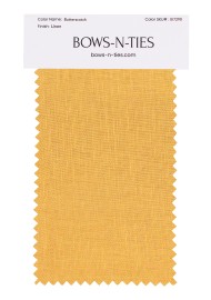 100% Linen Fabric Swatch in Butterscotch