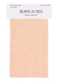 100% Linen Fabric Swatch in Golden