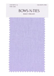 100% Linen Fabric Swatch in Iris