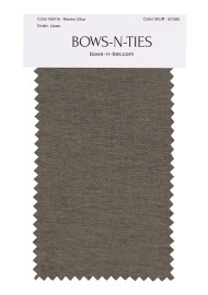 100% Linen Fabric Swatch in Martini Olive