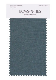 100% Linen Fabric Swatch in Eucalyptus