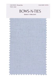 Moody Blue Wedding Swatch in Linen