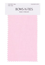 100% Linen Fabric Swatch in Blush