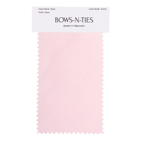 100% Linen Fabric Swatch in Petal