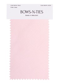 100% Linen Fabric Swatch in Petal