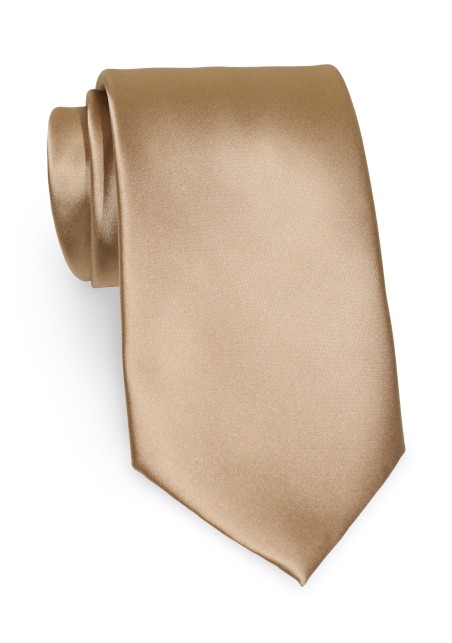 Mens XL Tie in Cappuccino Brown