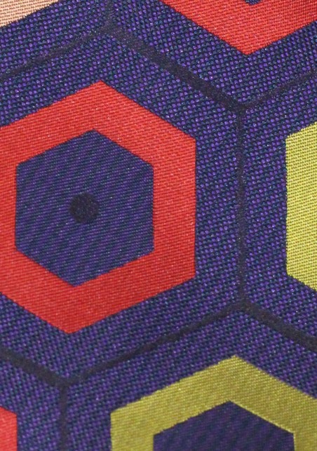 Purple Retro Tie | Mens Necktie in Grape Purple Retro Pattern