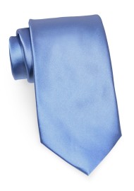 Solid Color Tie in Periwinkle