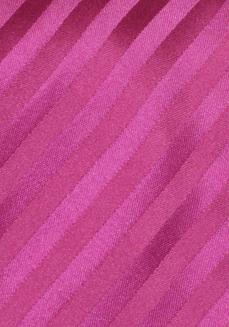 Striped Tie in Deep Magenta