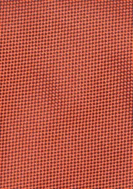 Burnt Orange Tie with Matte Finish