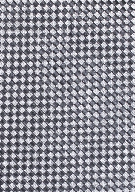 Small Squared Tie in Graphite Grey