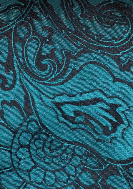 Floral Paisley Tie in Peacock
