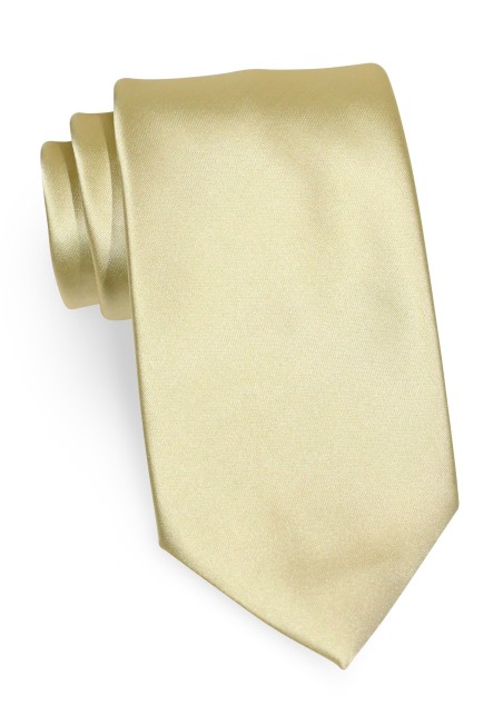 Formal Tie in Gold Tan