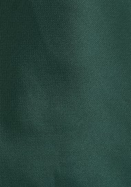 Solid Dark Hunter Green Tie
