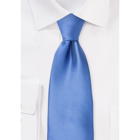 Solid Kids Sized Necktie in Royal Blue