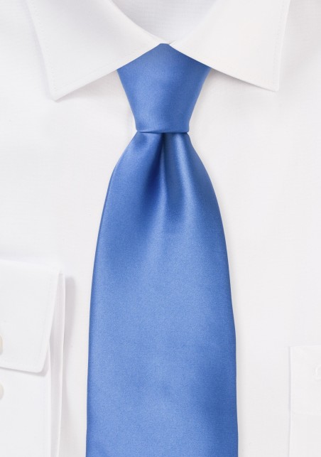 Solid Mens Necktie in Royal Blue