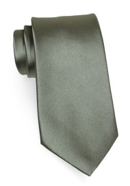 Olive Hued Kids Necktie