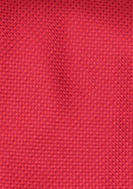 XL Size Grenadine Tie in Bright Red