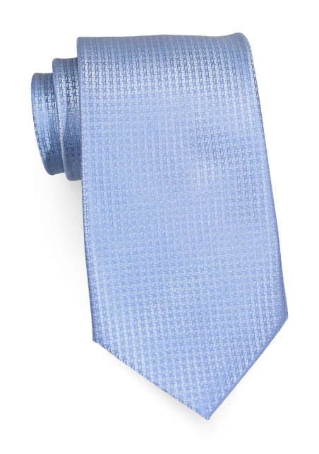 Light Blue Extra Long Tie with Matte Finish
