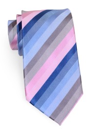 Tie in Soft Pinks and Blues