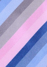 Tie in Soft Pinks and Blues
