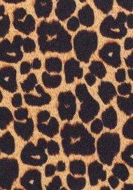 Cheetah Print Necktie | Designer Mens Tie with Leppard Print