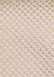 Patterned Kids Tie in Golden Tans
