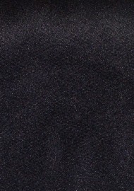 Solid Satin Tie in Black | Solid Color Mens Necktie in Black Satin