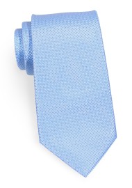 Solid Extra Length Tie in Blue Jay