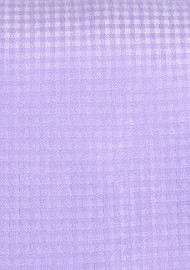 Checkered Kids Sized Tie in Lavender