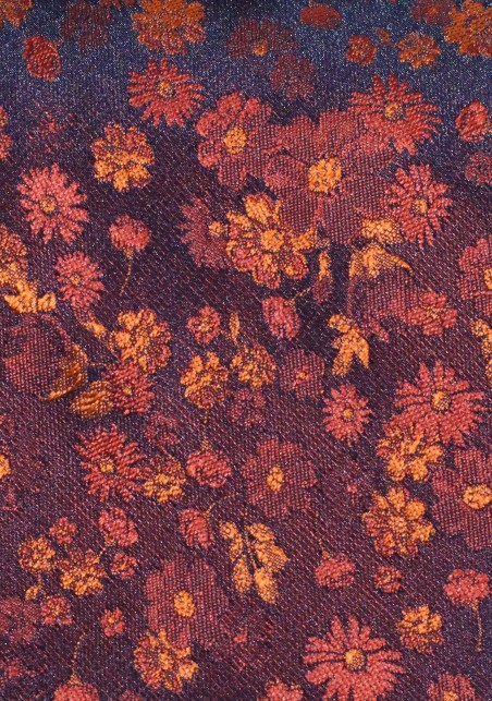 Cinnamon Necktie | Cinnamon Spice Floral Mens Tie