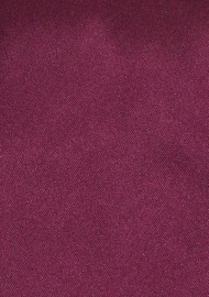 Mulberry Red Men's Tie | Solid Satin Mens Tie in Mulberry